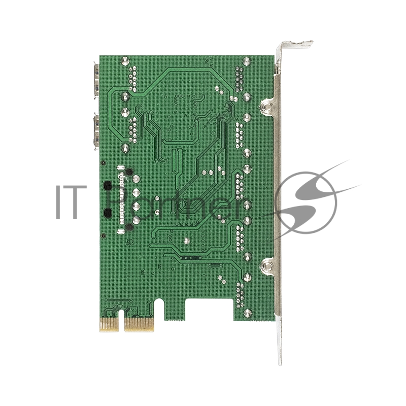 Контроллер ExeGate EXE-317 PCI-E 2.0, 5*USB3.0 ext + 2*USB3.0 int, разъем доп.питания (OEM)