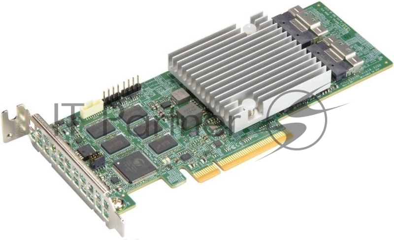 Контроллер Supermicro AOC-S3916L-H16IR-32DD-O 16 int 12Gb/s ports, x8 Gen4, ROC - LP, 32HDDw/exp,RoHS