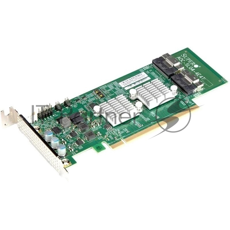 Контроллер Supermicro AOC-SLG4-4E4T 4-Port Retimer, x16 PCIe Gen 4,RoHS