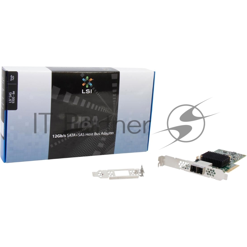 Контроллер LSI SAS 9300-8e SGL (8-Port Ext, 12Gb/s SATA+SAS, PCIe 3.0 HBA)