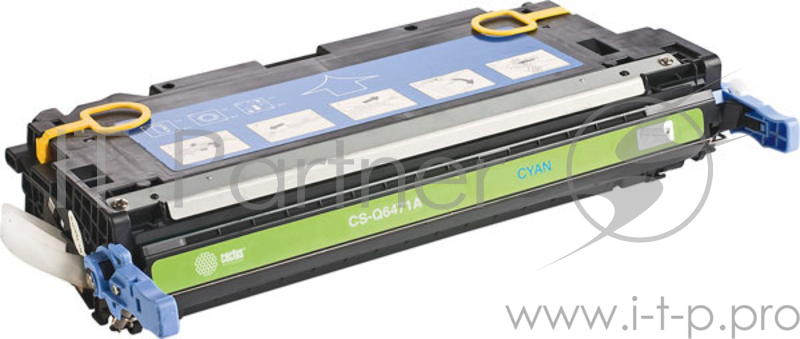 Тонер Картридж Cactus CS-Q6471A голубой для HP CLJ 3600 (4000стр.)