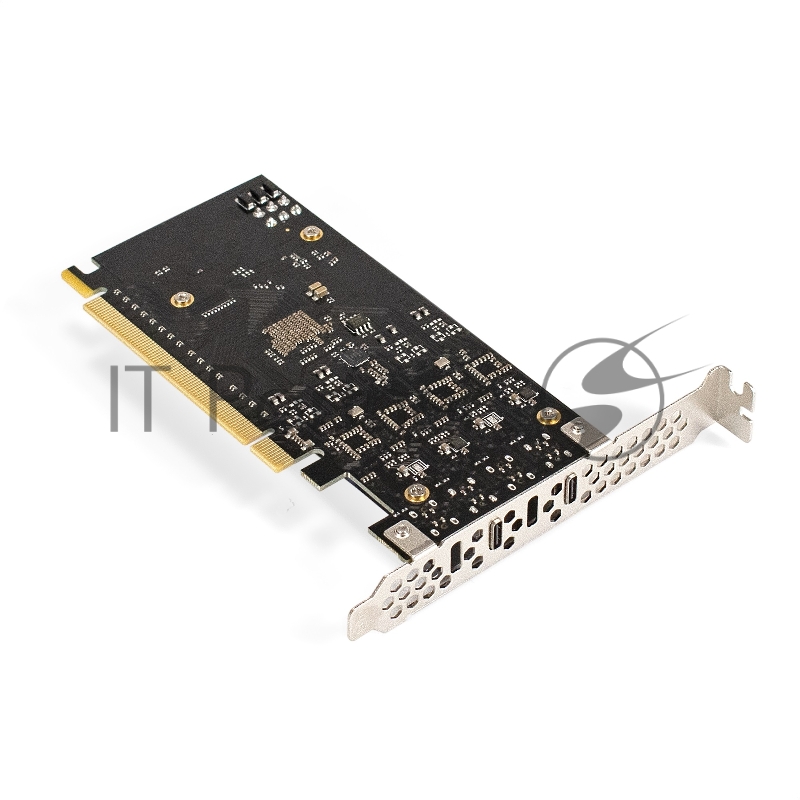 Контроллер ExeGate EXE-322 (PCI-E x16 v3.0, 2*20Gbps (USB3.2 GEN2x2) Type-C ext., ASMedia Chipset ASM3242)