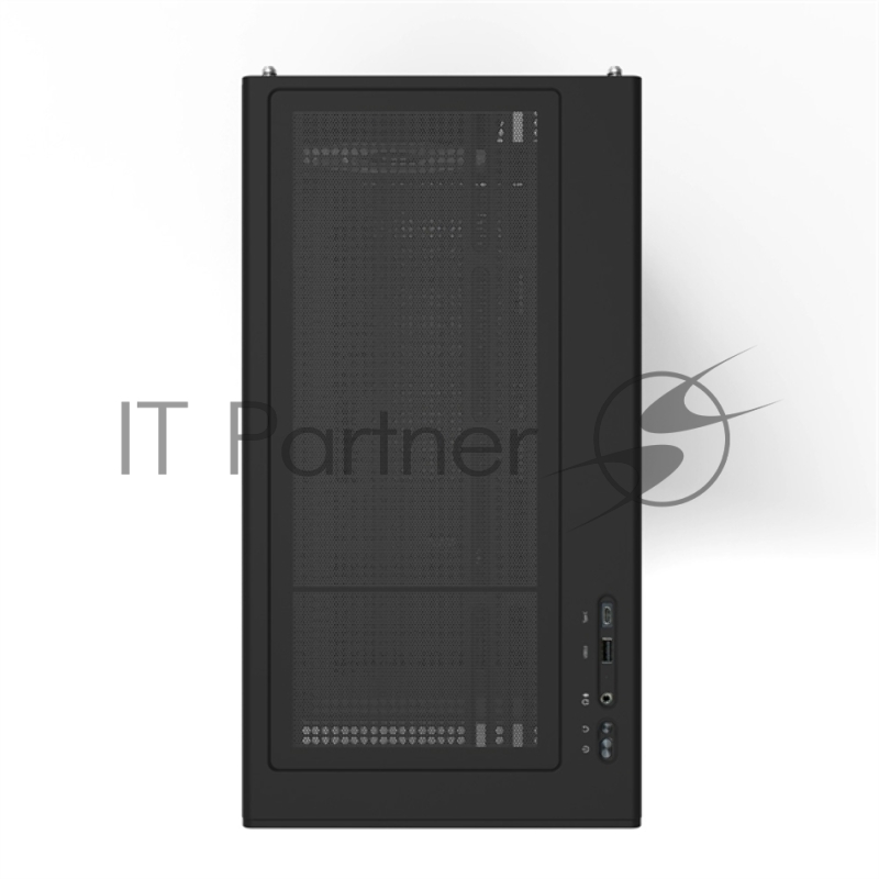 Корпус ZALMAN P10, MATX, BLACK, WINDOW, 2x3.5, 3x2.5, 1xUSB TYPE-C, 1xUSB3.0, REAR 1x120mm ARGB