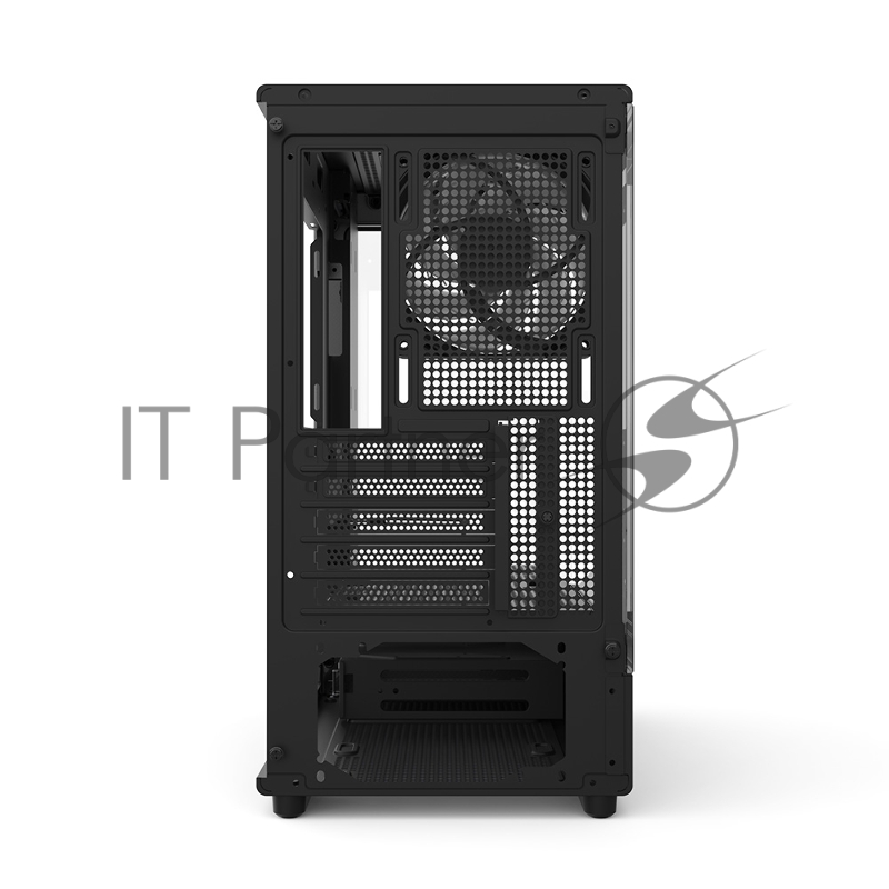 Корпус ZALMAN P10, MATX, BLACK, WINDOW, 2x3.5, 3x2.5, 1xUSB TYPE-C, 1xUSB3.0, REAR 1x120mm ARGB