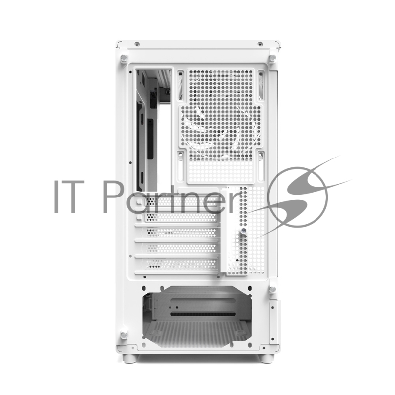 Корпус ZALMAN P10, MATX, WHITE, WINDOW, 2x3.5, 3x2.5, 1xUSB TYPE-C, 1xUSB3.0, REAR 1x120mm ARGB