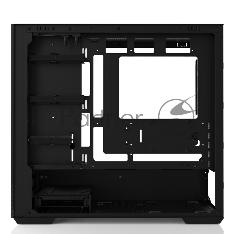 Корпус ZALMAN P30 AIR, MATX, BLACK, WINDOW, 2xCombo (3.5 or 2.5), 3x2.5, 1xUSB TYPE-C, 1xUSB3.0, FRONT 2x140mm ARGB, REAR 1x140mm ARGB
