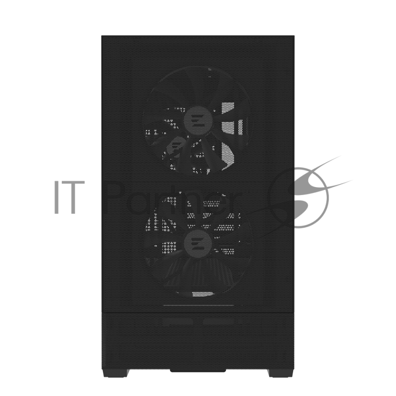 Корпус ZALMAN P30 AIR, MATX, BLACK, WINDOW, 2xCombo (3.5 or 2.5), 3x2.5, 1xUSB TYPE-C, 1xUSB3.0, FRONT 2x140mm ARGB, REAR 1x140mm ARGB