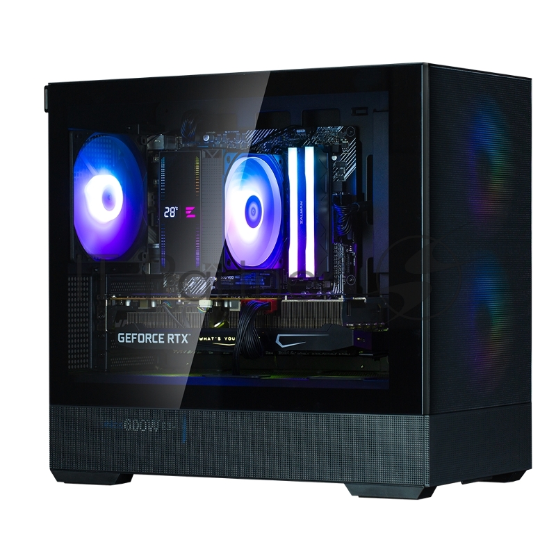 Корпус ZALMAN P30 AIR, MATX, BLACK, WINDOW, 2xCombo (3.5 or 2.5), 3x2.5, 1xUSB TYPE-C, 1xUSB3.0, FRONT 2x140mm ARGB, REAR 1x140mm ARGB