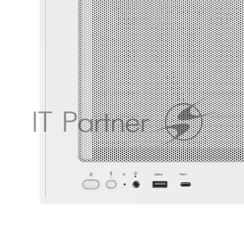 Корпус ZALMAN P30 AIR, MATX, WHITE, WINDOW, 2xCombo (3.5 or 2.5), 3x2.5, 1xUSB TYPE-C, 1xUSB3.0, FRONT 2x140mm ARGB, REAR 1x140mm ARGB