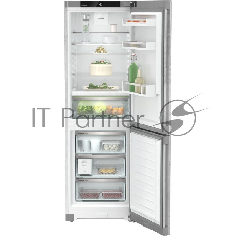 Холодильник LIEBHERR Plus, BioFresh 1 контейнер, МК NoFrost, 3 контейнера МК, в. 185,5 см, ш. 60 см, класс ЭЭ A++, внутренние ручки, цвет Portland Concrete (цемент)