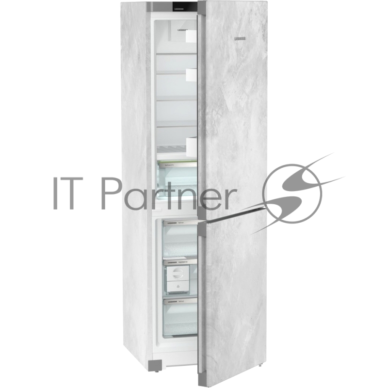 Холодильник LIEBHERR Plus, BioFresh 1 контейнер, МК NoFrost, 3 контейнера МК, в. 185,5 см, ш. 60 см, класс ЭЭ A++, внутренние ручки, цвет Portland Concrete (цемент)