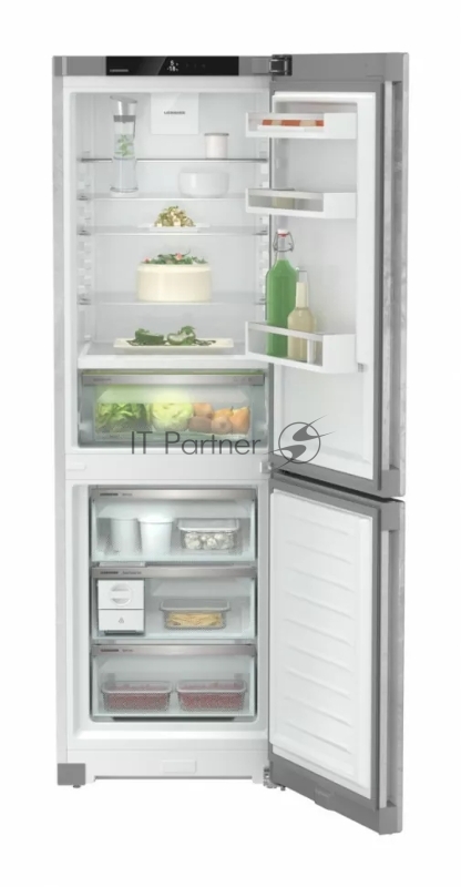 Холодильник LIEBHERR Plus, BioFresh 1 контейнер, МК NoFrost, 3 контейнера МК, в. 185,5 см, ш. 60 см, класс ЭЭ A++, внутренние ручки, цвет Portland Concrete (цемент)