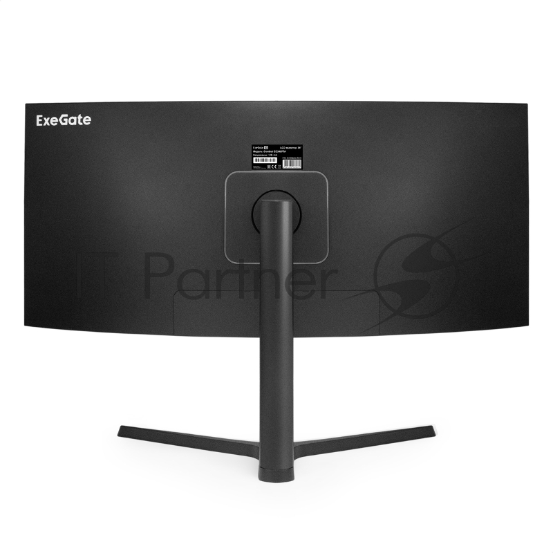 Монитор изогнутый игровой 144 Гц 34 ExeGate Combat EC3407TA (VA Curved R1800 LED Grade A+, UltraWide QHD 3440x1440@144Гц, 300cd/m2, 3000:1, 178°/178°, 1ms, 2xHDMI, 2xDisplayPort, аудио-выход, Flicker-free, FreeSync, Low Blue Light, кабель DP 1.5м, VE