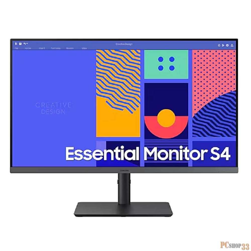 Монитор Samsung 27 S27C430GAI IPS LED 16:9 1920x1080x100Hz 4ms 250cd 1000:1 178/178D-SUB HDMI DP 4xUSB3.0 VESA Tilt Swiv HAS Pivot Black 2 years