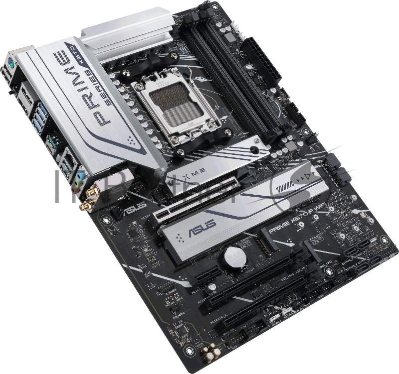 Материнская плата ASUS PRIME X670-P WIFI Socket AM5 AMD X670 4xDDR5 ATX AC`97 8ch(7.1) 2.5Gg RAID+HDMI+DP