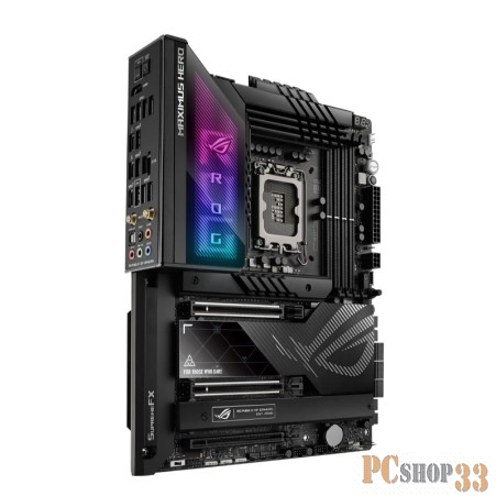 Материнская плата ASUS ROG MAXIMUS Z790 HERO Soc-1700 Intel Z790 4xDDR5 ATX AC`97 8ch(7.1) 2.5Gg RAID+HDMI