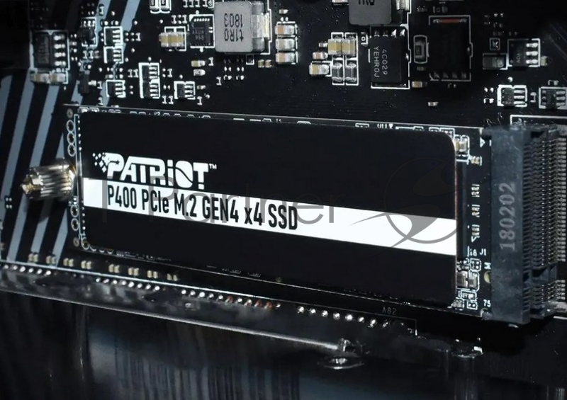 SSD PATRIOT P400 4TB 3D NAND TLC Скорость записи 4800 Мб/сек. Скорость чтения 7000 Мб/сек. M.2 TBW 1800 Тб P400P4TBM28H