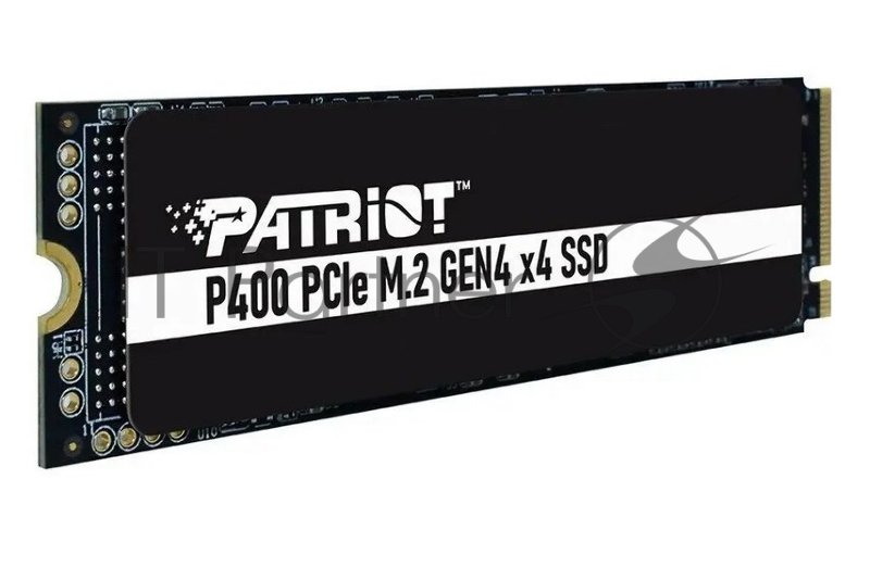 SSD PATRIOT P400 4TB 3D NAND TLC Скорость записи 4800 Мб/сек. Скорость чтения 7000 Мб/сек. M.2 TBW 1800 Тб P400P4TBM28H
