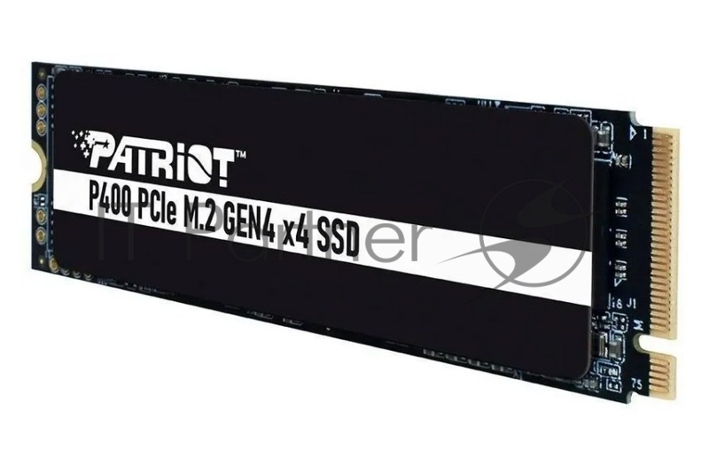 SSD PATRIOT P400 4TB 3D NAND TLC Скорость записи 4800 Мб/сек. Скорость чтения 7000 Мб/сек. M.2 TBW 1800 Тб P400P4TBM28H