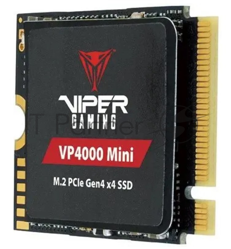 SSD PATRIOT VIPER VP4000 1Тб 3D NAND TLC Скорость записи 3500 Мб/сек. Скорость чтения 5000 Мб/сек. M.2 TBW 250 Тб VP4000M1TBM23