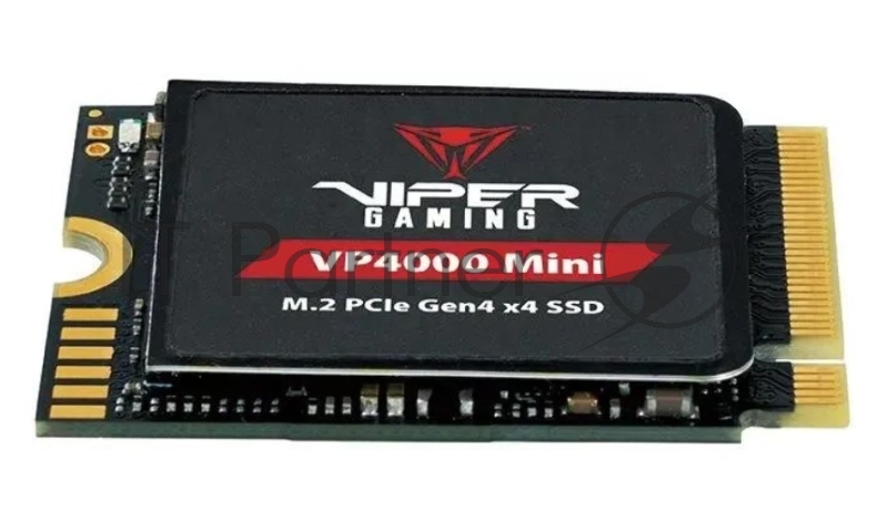 SSD PATRIOT VIPER VP4000 1Тб 3D NAND TLC Скорость записи 3500 Мб/сек. Скорость чтения 5000 Мб/сек. M.2 TBW 250 Тб VP4000M1TBM23