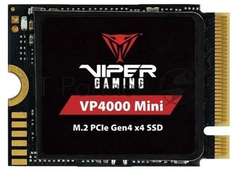 SSD PATRIOT VIPER VP4000 1Тб 3D NAND TLC Скорость записи 3500 Мб/сек. Скорость чтения 5000 Мб/сек. M.2 TBW 250 Тб VP4000M1TBM23