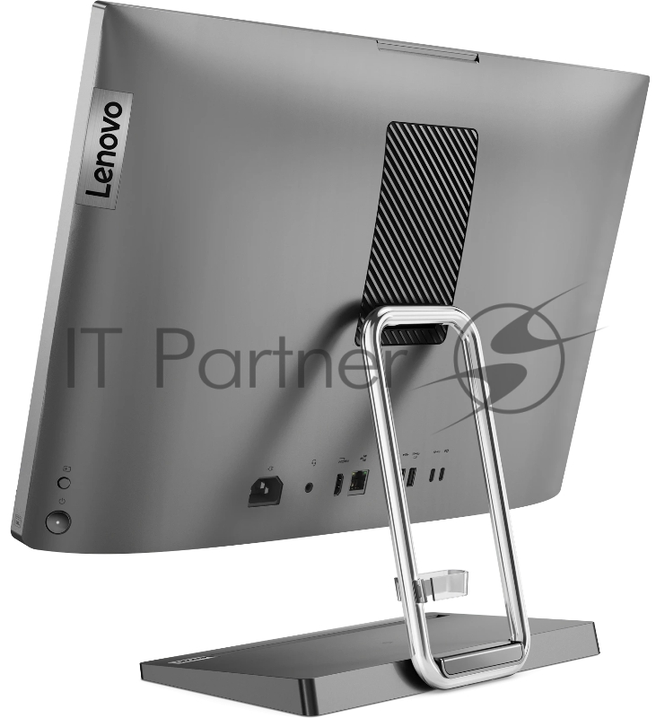 Моноблок Lenovo IdeaCentre AIO 5 24IAH7 23.8 FHD (1920x1080) IPS 250N, i7-13700H, 2x8GB SO-DIMM DDR5-5200, 1TB SSD M.2, Intel Iris Xe, WiFi6, BT, 5.0MP+IR Cam, USB KB&Mouse, NoOS, Storm Grey, 1Y