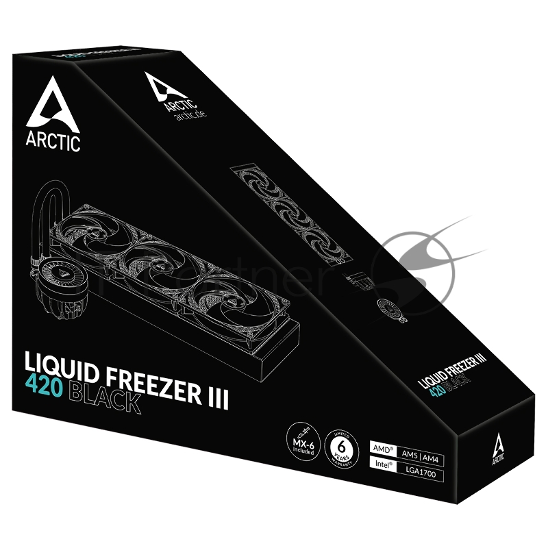 Жидкостная система охлаждения Arctic Cooling Arctic Liquid Freezer III-420 Multi Compatible All-In-One CPU Water Cooler (ACFRE00137A)
