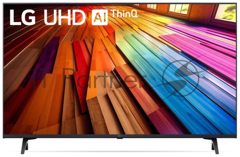 Телевизор LED LG 43 43UT80006LA.ARUB черный 4K Ultra HD 60Hz DVB-T DVB-T2 DVB-C DVB-S DVB-S2 USB WiFi Smart TV
