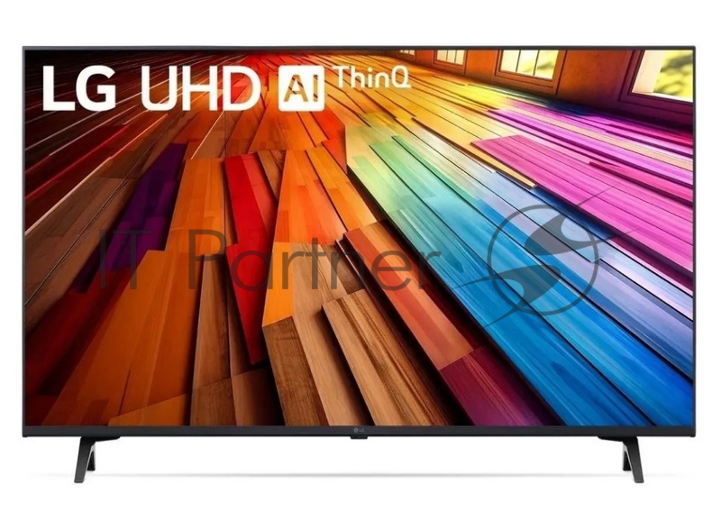 Телевизор LED LG 43 43UT80006LA.ARUB черный 4K Ultra HD 60Hz DVB-T DVB-T2 DVB-C DVB-S DVB-S2 USB WiFi Smart TV