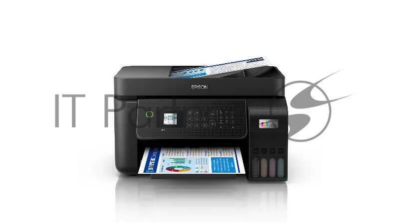 МФУ струйное Epson L5290, A4 WiFi USB RJ-45 черный