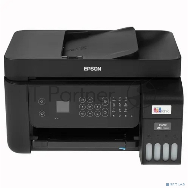МФУ струйное Epson L5290, A4 WiFi USB RJ-45 черный