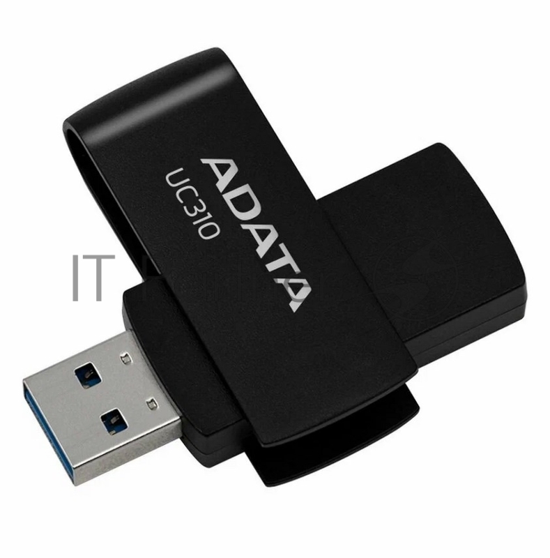 Флэш-накопитель ADATA UC310-128G-RBK BLACKGR 128GB