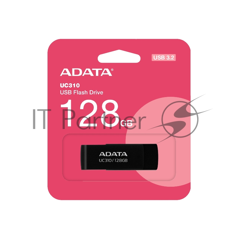 Флэш-накопитель ADATA UC310-128G-RBK BLACKGR 128GB