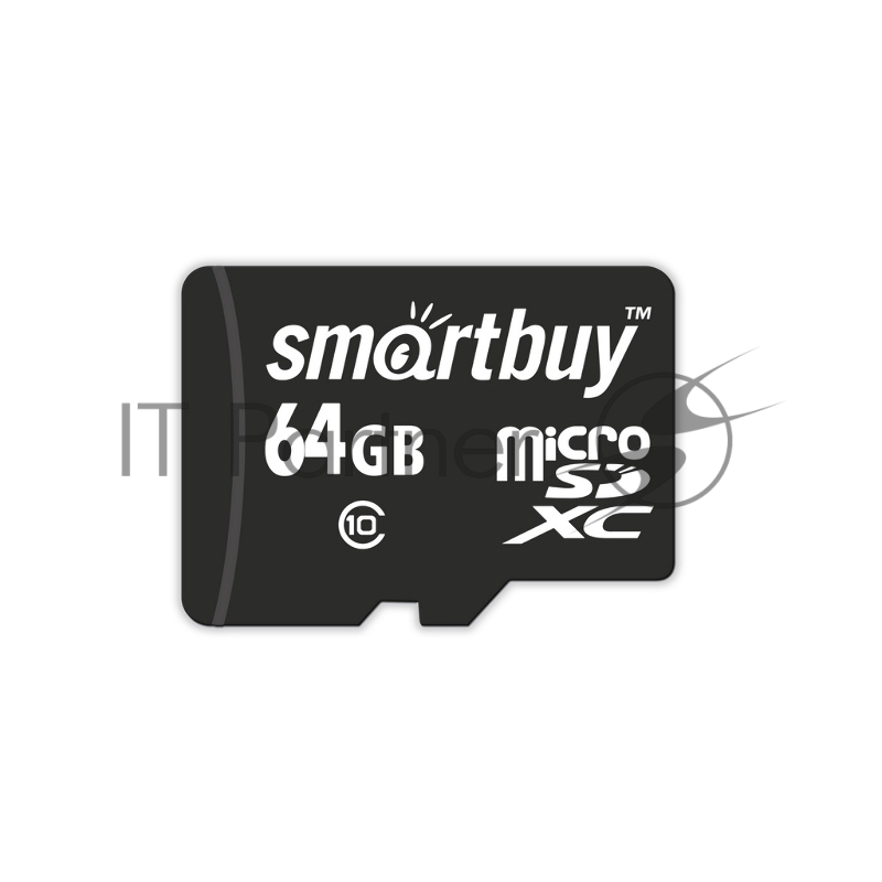Micro SecureDigital 64GB Smartbuy Class 10 (без адаптера) LE (SB64GBSDCL10-00LE)