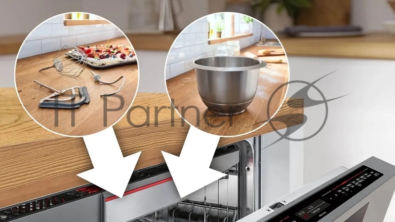 Кухонная машина Bosch MUM5X720 планетар.вращ. 1000Вт красный/серый