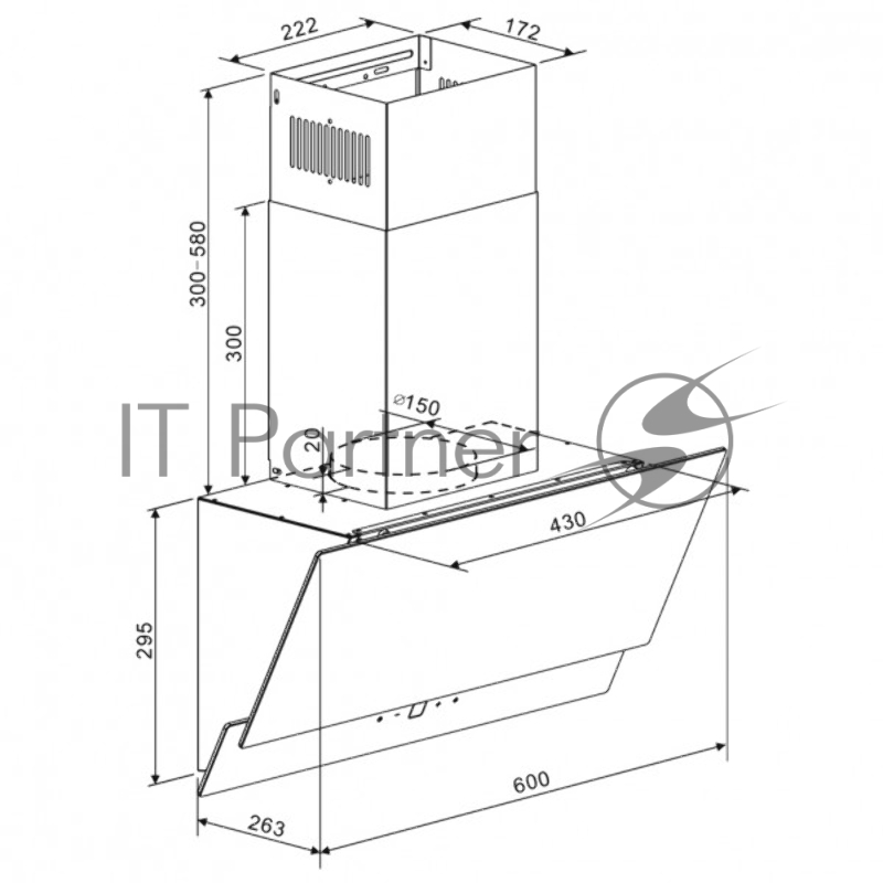 Вытяжка Zigmund & Shtain K 151.6 B