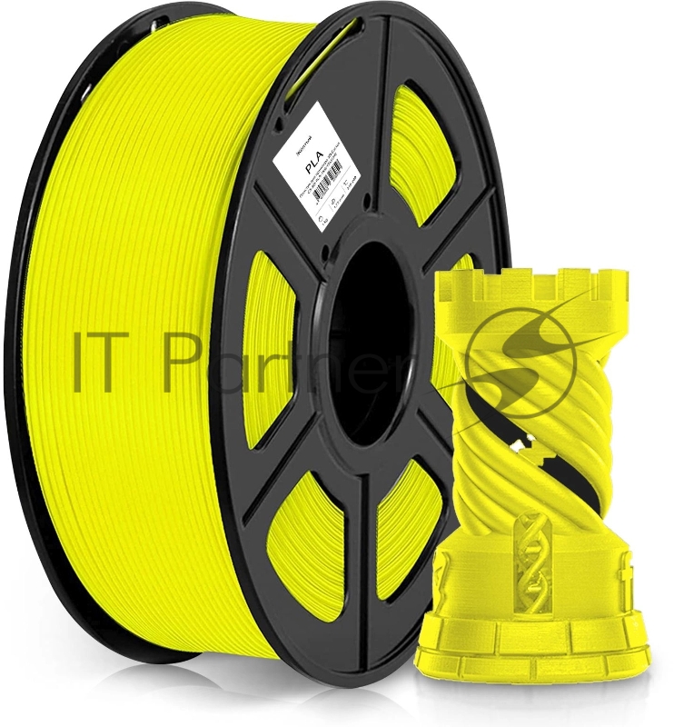 Пластик для принтера 3D Cactus CS-3D-PLA-1KG-YELLOW PLA d1.75мм 1кг 1цв.