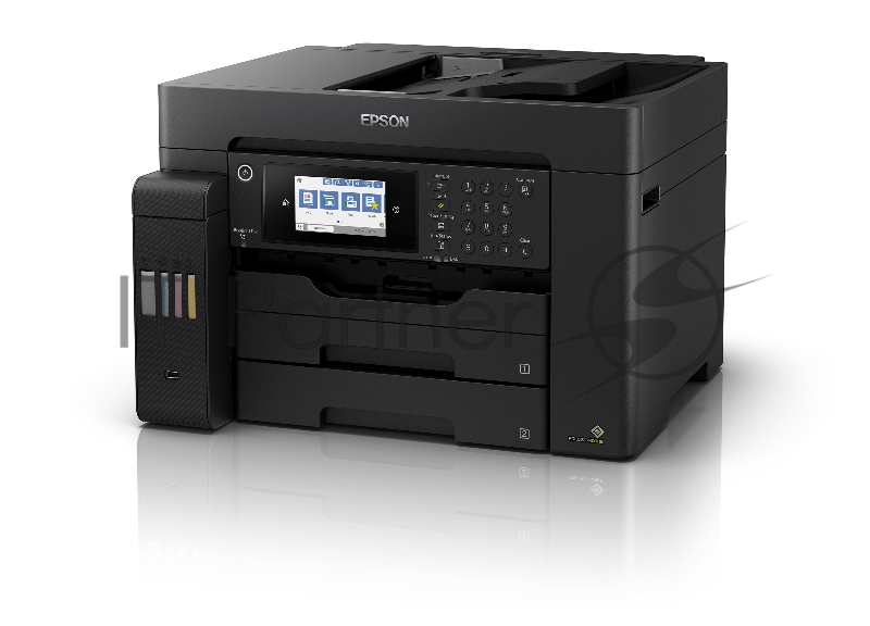МФУ струйный Epson L15150, (A3, ADF, duplex, 35 стр./мин., Ethernet, Wi-Fi черный)