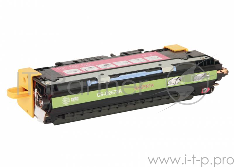 Тонер Картридж Cactus CS-Q2673A пурпурный для HP CLJ 3500/3550/3700 (4000стр.)