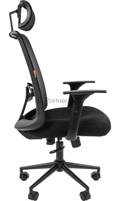 Офисное кресло Chairman 535 Россия BLACK ткань черный/черный (7142313)