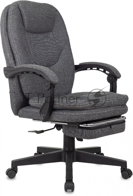 Кресло руководителя Бюрократ CH-868MSG-F серый 3C1 крестов. пластик подст.для ног