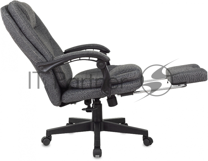 Кресло руководителя Бюрократ CH-868MSG-F серый 3C1 крестов. пластик подст.для ног