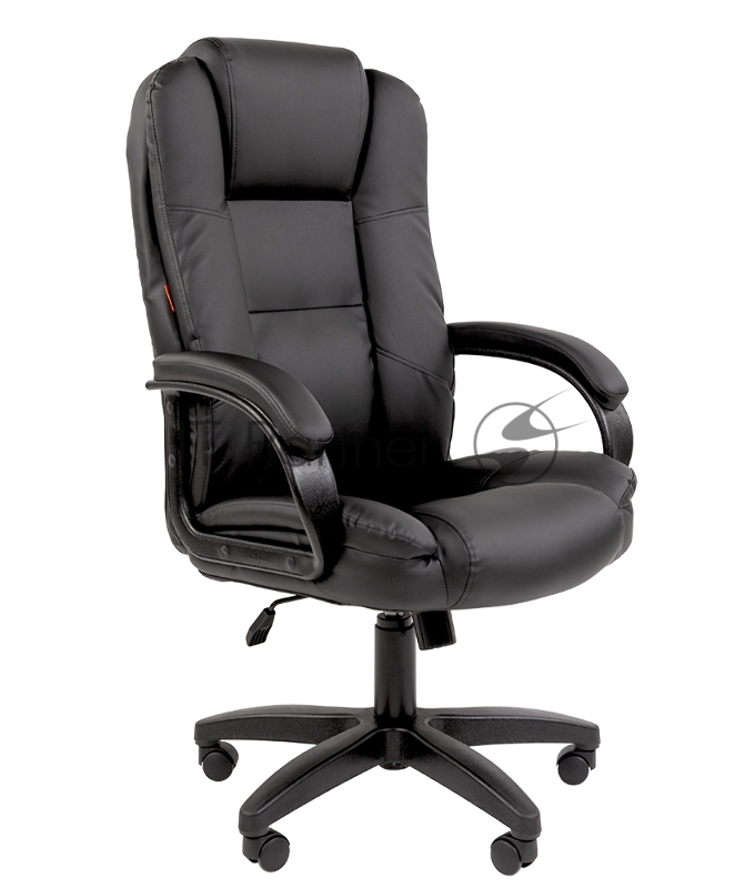 Офисное кресло Chairman 600LT Россия чер.пласт экопремиум черный (7158667)