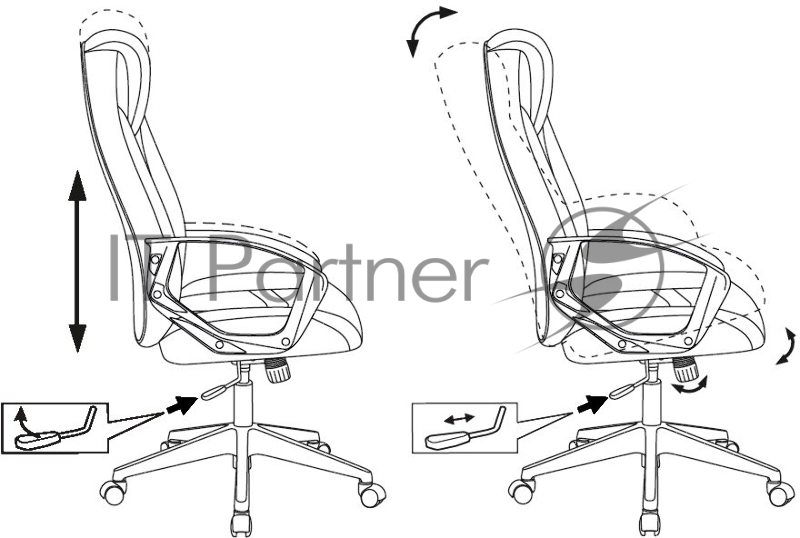 Кресло игровое Zombie 200 черный ткань/эко.кожа крестов. пластик