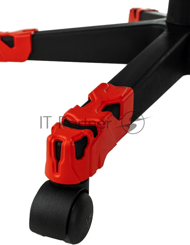 Кресло игровое Zombie 100 черный ткань/эко.кожа крестов. пластик