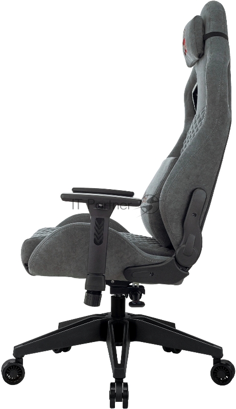 Кресло игровое A4Tech Bloody GC-770 серый соты с подголов. крестов.