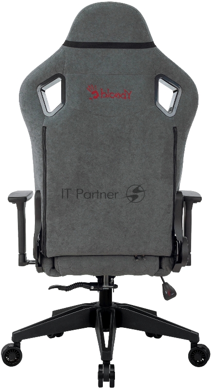 Кресло игровое A4Tech Bloody GC-770 серый соты с подголов. крестов.