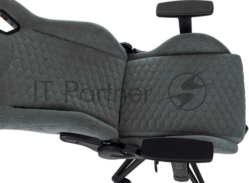 Кресло игровое A4Tech Bloody GC-770 серый соты с подголов. крестов.