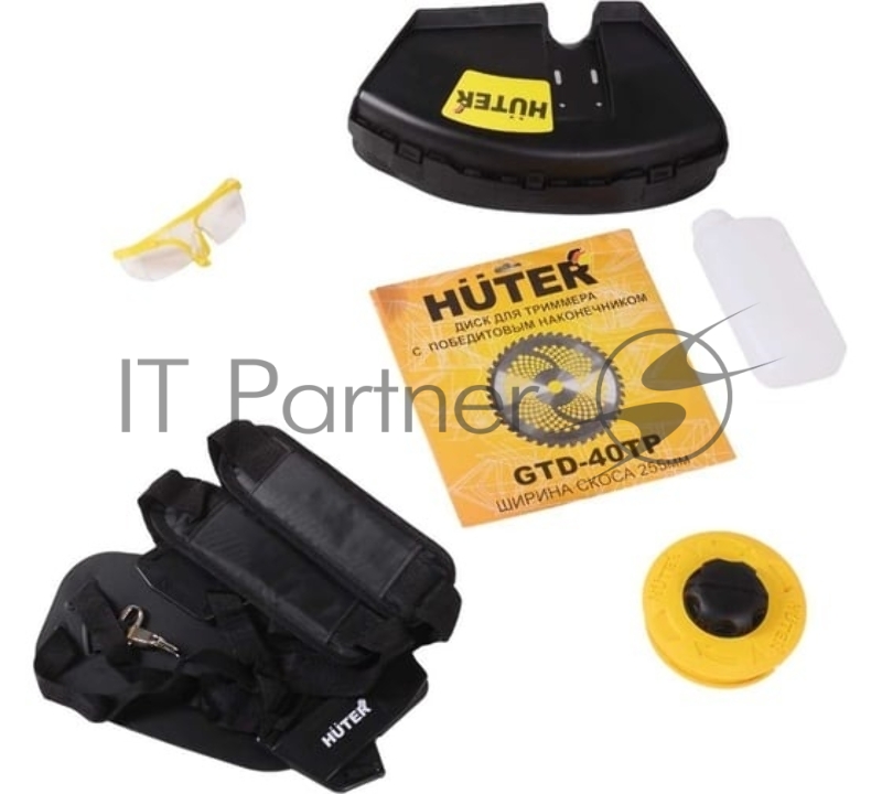 Триммер бензиновый Huter GGT-15004ТA 1500Вт неразбор.штан. реж.эл.:леска/нож (в компл.:Защитные очки)